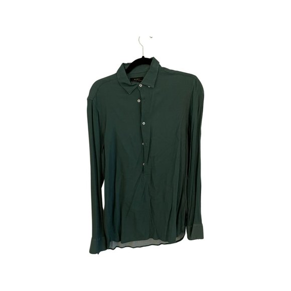Zara Shirt - Soft and Fresh Looking with 3 Quarter Button Down - Picture 1 of 2